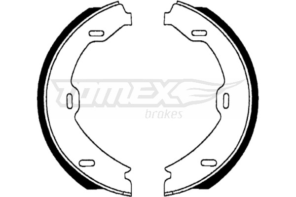 TOMEX Brakes Bremsbackensatz